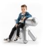 Buy Aviator pony chair - aluminum finish Silver 26715 - prices